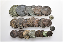 Lot of 23 ancient coins. LOT AS SEEN. NO RETURN