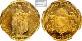 Franz Joseph I., 20 Korona 1911, Kremnitz TOP POP