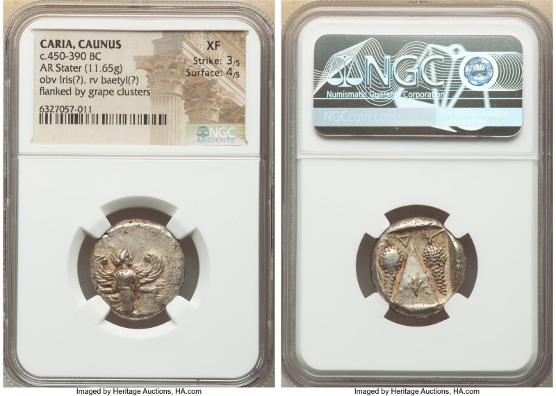 CARIA. Caunus. Ca. 450-390 BC. AR stater (21mm, 11.65 gm, 12h). NGC XF 3/5 - 4/5...