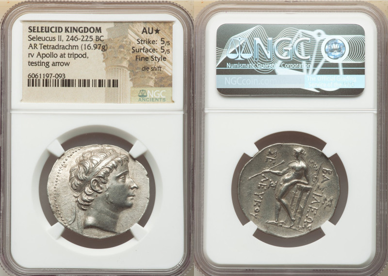 SELEUCID KINGDOM. Seleucus II Callinicus (246-225 BC). AR tetradrachm (31mm, 16....