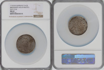 Brunswick-Wolfenbüttel. August Wilhelm Taler 1718-HH MS63 NGC, Zellerfeld mint, KM739, Dav-2126. A Choice Mint State example of this recognizable "Wil...