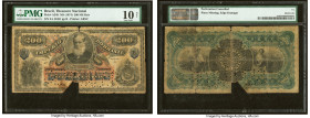 Brazil Thesouro Nacional 200 Mil Reis ND (1874) Pick A248. PMG Very Good 10 Net, with piece missing and edge damage. 

HID09801242017

© 2022 Heritage...