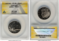 Republic 5-Piece Certified Partial Proof Set 1978 ANACS, 1) 50 Centavos, PR66 Cameo, KM580b 2) 20 Centavos, PR65, KM579.1a 3) 10 Centavos, PR67 Cameo,...