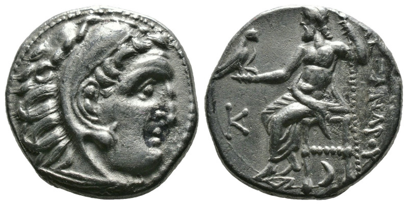 KINGS OF MACEDON. Alexander III 'the Great', 336-323 BC. Drachm struck under Ant...