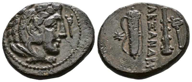 KINGS of MACEDON. Philip III Arrhidaios. 323-317 BC. AE. In the name of Alexande...