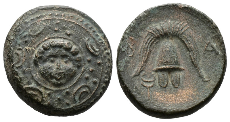 KINGS OF MACEDON. Philip III Arrhidaios (323-317 BC). AE. Salamis. 
 Macedonian ...