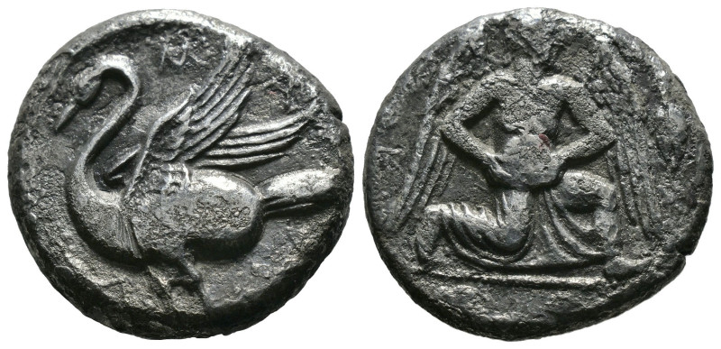 CILICIA. Mallos. Circa 440-390 BC. AR. Stater 
Winged male figure advancing righ...