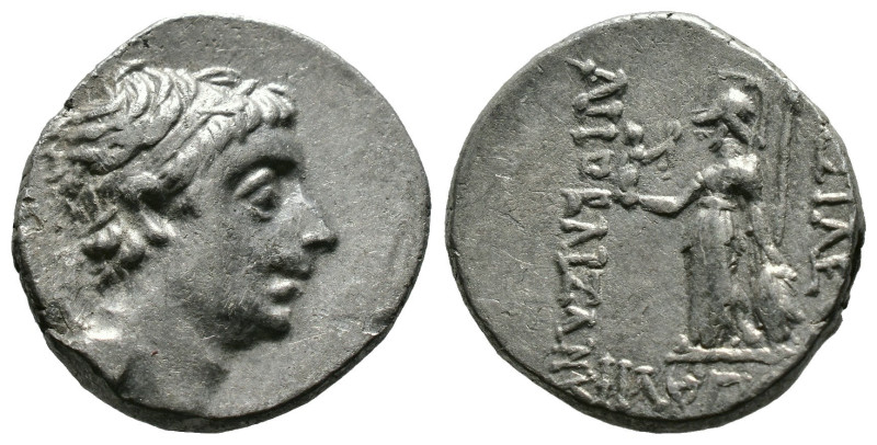 Kingdom of Cappadocia . Ariobarzanes II Philopator, 63-52 BC. Drachm , Eusebeia....