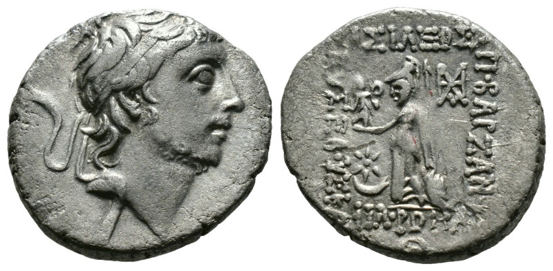 Kings of Cappadocia. Ariobarzanes III Eusebes Philoromaios 52-42 BC. BC Drachm A...