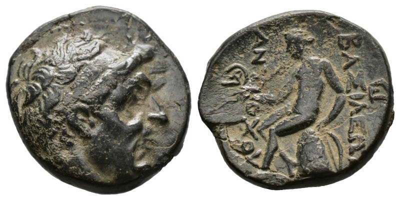 Seleucid Kings, Antiochus I Soter 281-261 BC, AE unit, Antioch mint, ca. 268-261...