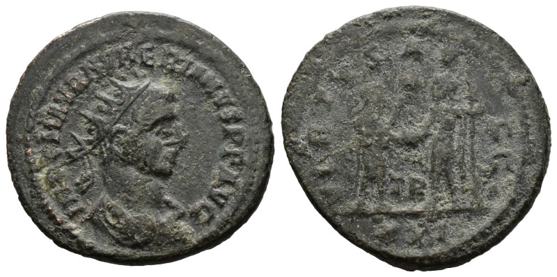 Numerian. AD 283-284. Antoninianus. Tripolis mint. 
Radiate, draped, and cuirass...