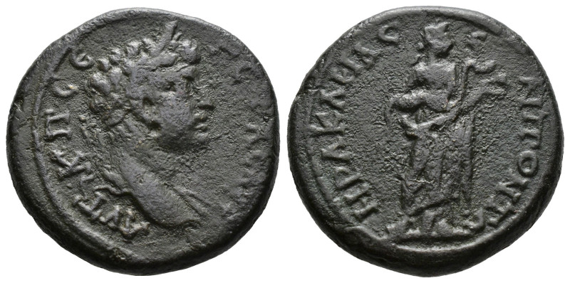 BITHYNIA, Herakleia Pontika . Geta, as Caesar, AD 198-209 AE
Laureate head of Ge...