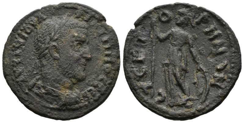 PHRYGIA. Stectorium. Philip I (AD 244-249). AE. 
 laureate, draped and cuirassed...