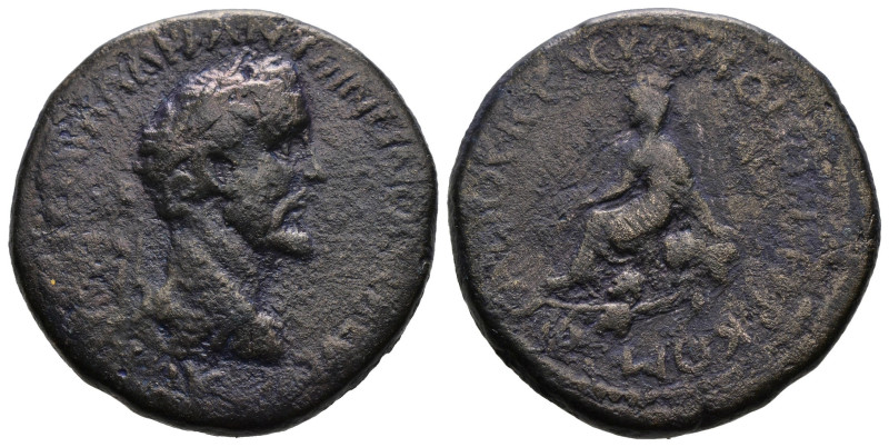 COMMAGENE. Samosata. Antoninus Pius, 138-161. AE 
 Laureate and draped bust of A...