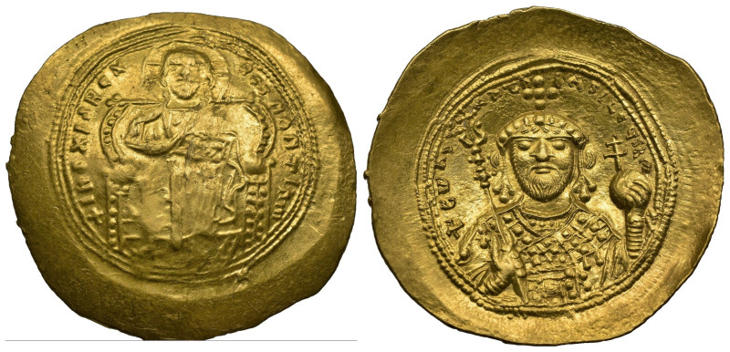 Constantine IX, Monomachus , 1042-1055. Histamenon. 
Bust of Christ facing, wear...