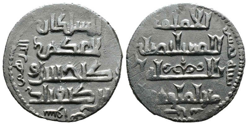 Seljuks of Rum, Ala al-din Kaykubad I AR Dirham. AD 1220
(Silver, 2.92g 23mm)