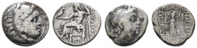 Griechen Lots und Sammlungen
 AR Drachme griechischer Silberschatz, über 50 Drachmen, vielfach aus Kappadokien und Alexandria, in unterschiedlicher E...