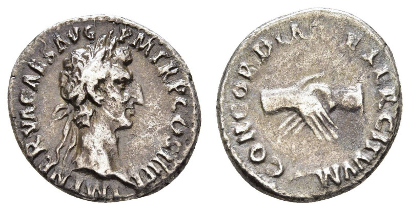 Römer Kaiserzeit
Nerva 96-98 AR Denar 97 n. Chr. Rom Av.: IMP NERVA CAES AVG P ...