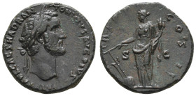 Römer Kaiserzeit
Antonius Pius, 138-161 Æ As Coh. 650 11.30 g. vz