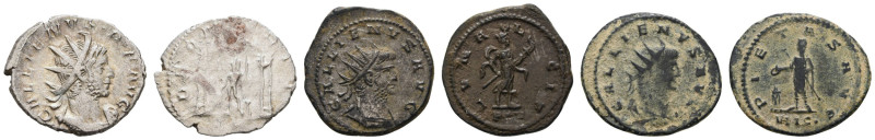 Römer Kaiserzeit
Gallienus, 253-268 AR Antoninian mit Sorgfalt angelegte Sammlu...