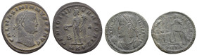 Römer Kaiserzeit
Kleinlot Cyzikus kleine Sammlung aus 23 spätantiken Bronzemünzen, alle aus Cyzikus, diverse Herrscher und Reversmotive, in unterschi...