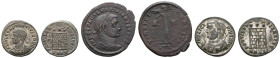 Römer Kaiserzeit
Kleinlot Heraclea 18 spätantike Bronzemünzen aus Heraclea, darunter Prägungen von Licinius, Constantius II. und Iovian, schöne Motiv...