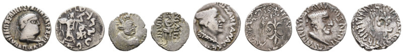 Zentralasien Lots und Sammlungen
 Lot aus 4 antiken Silbermünzen, darunter ein ...