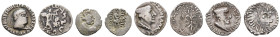 Zentralasien Lots und Sammlungen
 Lot aus 4 antiken Silbermünzen, darunter ein Obol des Kujula Kadphises (Heraeus) aus Kushan, aus einer unbekannten ...