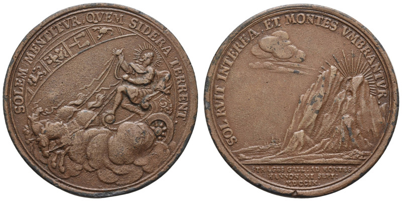 bis 1799 Habsburg
Josef I., 1705-1711 Bronzemedaille 1709 von Philippe Heinrich...