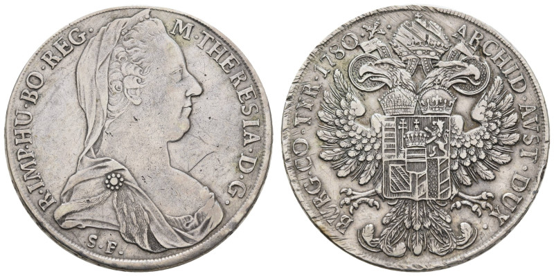 bis 1799 Habsburg
Maria Theresia, 1740-1780 Taler 1780 (1815-1828) Mailand Reve...