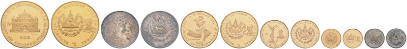 El Salvador
Republik 1971 GOLD. Set 1971 zur 150 Jahrfeier der Unabhängigkeit. ...