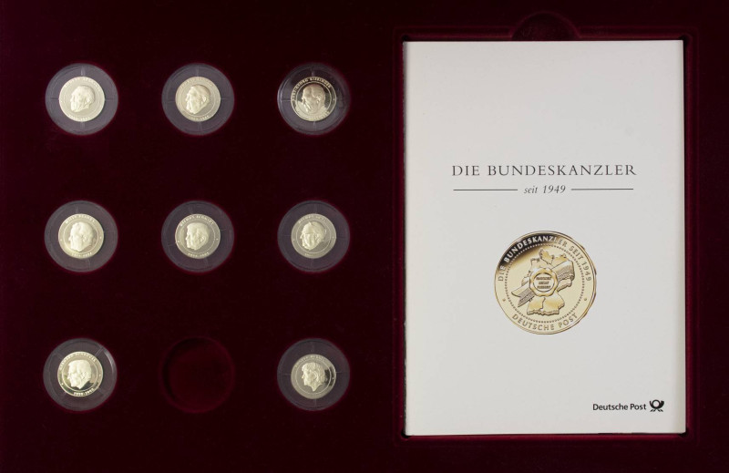 Gold-, Platin- und Palladiummedaillen Deutschland
BRD Kassette der Deutschen Po...