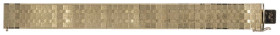 breites Damen-Gliederarmband in 750er Gelbgold, Länge ca. 192 mm, mit Sicherheitsverschluss 55.96 g.