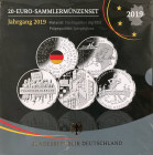 Bundesrepublik (Euro)
 KMS, 48 Blister mit 10 und 20 Euro Münzen, einzeln bzw. ganze Sätze, dazu 14 Blister mit 2 Euro Münzen, bzw. Sets und 13 x 2 E...