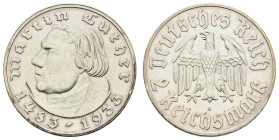 Allgemein
 Kleines Lot III.Reich und Weimar. Weimar: alles 3 RM Silbergedenkmünzen : 2x Vogelweide (ss), 2x Hindenbg. Schwurhand (ss), 1x Nordhausen ...