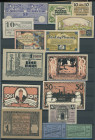 Deutschland Städtisches Notgeld
Serienscheine Briefmarkenalbum mit ca. 300 kassenfrischen Serienscheinen, dazu zwei kleine Einsteckbücher mit Briefma...