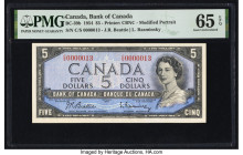 Low Serial Number 13 Canada Bank of Canada $5 1954 BC-39b PMG Gem Uncirculated 65 EPQ. 

HID09801242017

© 2022 Heritage Auctions | All Rights Reserve...