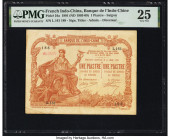 French Indochina Banque de l'Indo-Chine 1 Piastre 1901 (ND 1903-09) Pick 34a PMG Very Fine 25. Pinholes. 

HID09801242017

© 2022 Heritage Auctions | ...
