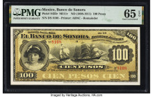 Mexico Banco de Sonora 100 Pesos ND (1898-1911) Pick S423r M511r Remainder PMG Gem Uncirculated 65 EPQ. 

HID09801242017

© 2022 Heritage Auctions | A...
