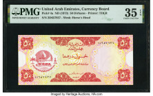 United Arab Emirates Currency Board 50 Dirhams ND (1973) Pick 4a PMG Choice Very Fine 35 EPQ. 

HID09801242017

© 2022 Heritage Auctions | All Rights ...