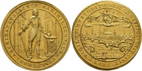 ALLEMAGNE
Munich
Maximilien I, 1597-1651. 5 Ducats non daté (1640), Munich. Maximilien I debout en armure, tenant un sceptre et une orbe posée sur u...