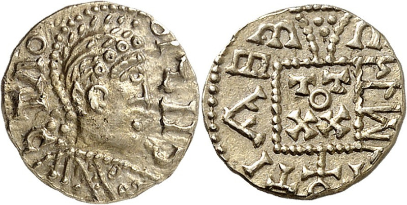 GRANDE BRETAGNE
Anglo-Saxons
Thrymsa (Schilling) du type PADA non daté, vers 6...