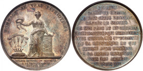 SUISSE
Genève
République de Genève. Médaille du mérite en argent 1847 pour le baron François-Théodore-Louis de Grenus, par A. Bovy, Genève. Genève d...