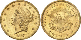 USA
20 Dollars 1857. 33,42g. Fr. 169.

Très bel exemplaire.