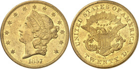 USA
20 Dollars 1857 O, New Orleans. 33,41g. Fr. 171.

Rare. Très beau.