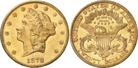 USA
20 Dollars 1878 CC, Carson City. 33,39g. Fr. 179.

Très beau.