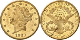 USA
20 Dollars 1883 CC, Carson City. 33,40g. Fr. 179.

Très bel exemplaire.