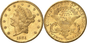 USA
20 Dollars 1884 CC, Carson City. 33,43g. Fr. 179.

Rare dans cette qualité. Très bel exemplaire.