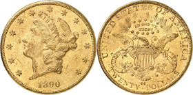 USA
20 Dollars 1890 CC, Carson City. 33,45g. Fr. 179.

Très beau.
