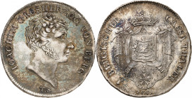 ALLEMAGNE
Berg et Clève
Joachim Murat, 1806-1808. Taler 1807, Düsseldorf. Buste nu à droite / Valeur dans une couronne de laurier. Date à l'exergue....